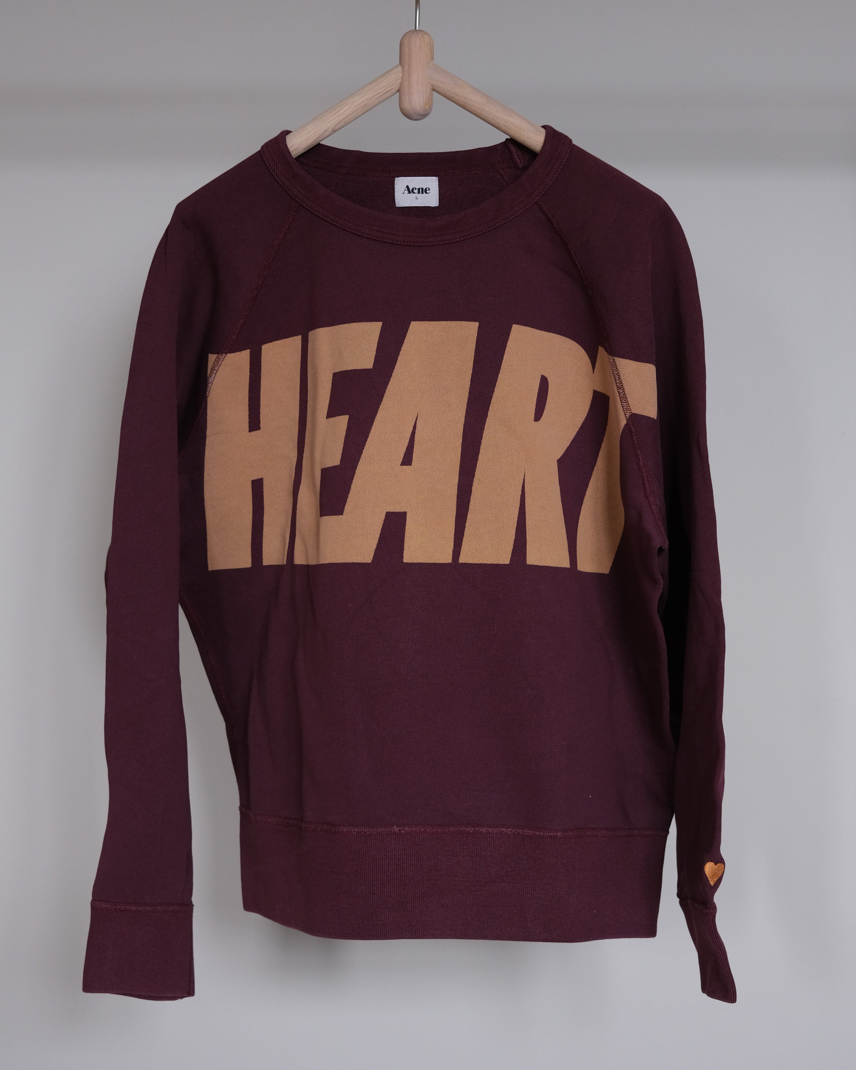 "College Heart" sweatshirt