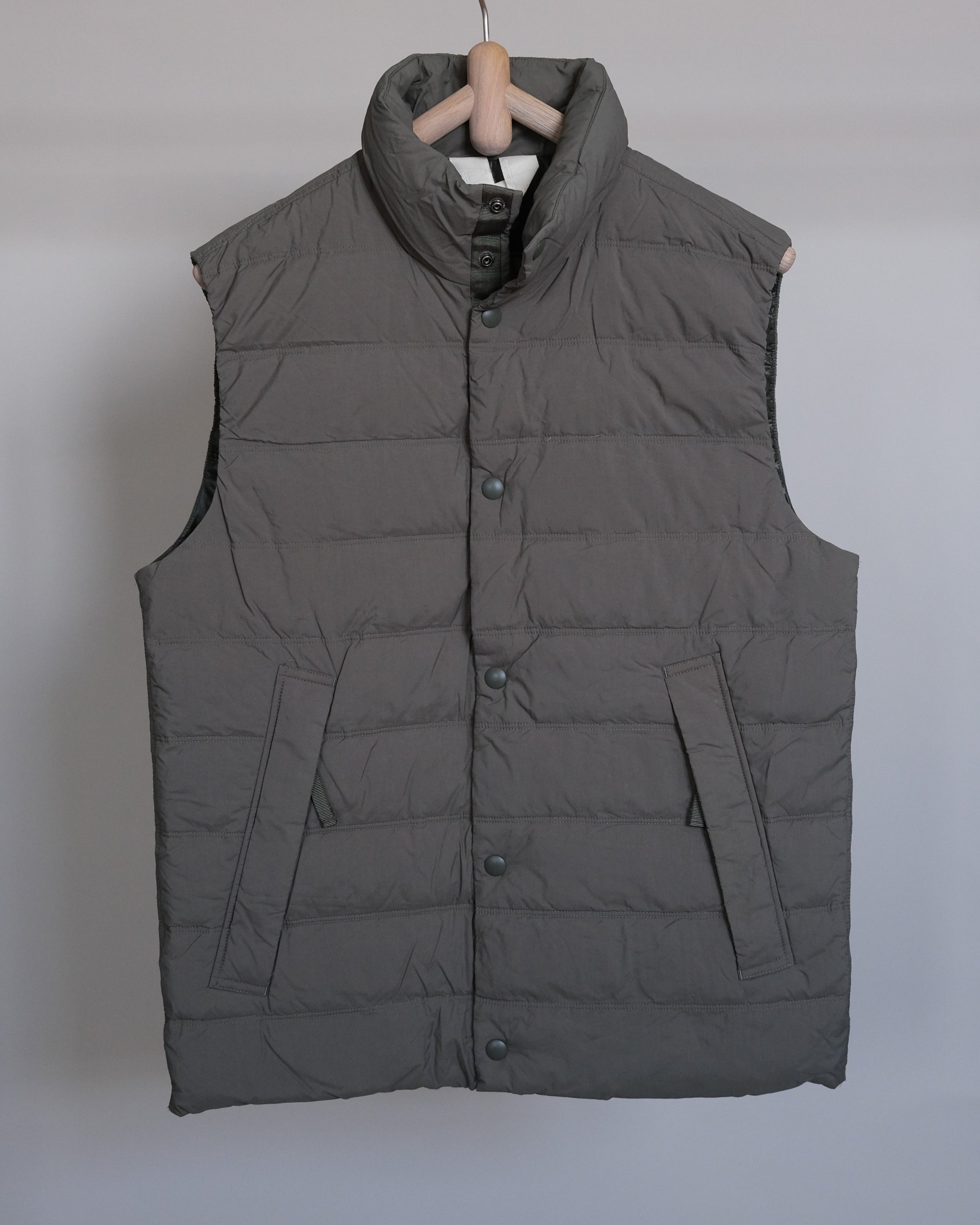 Quilted buttoned gilet