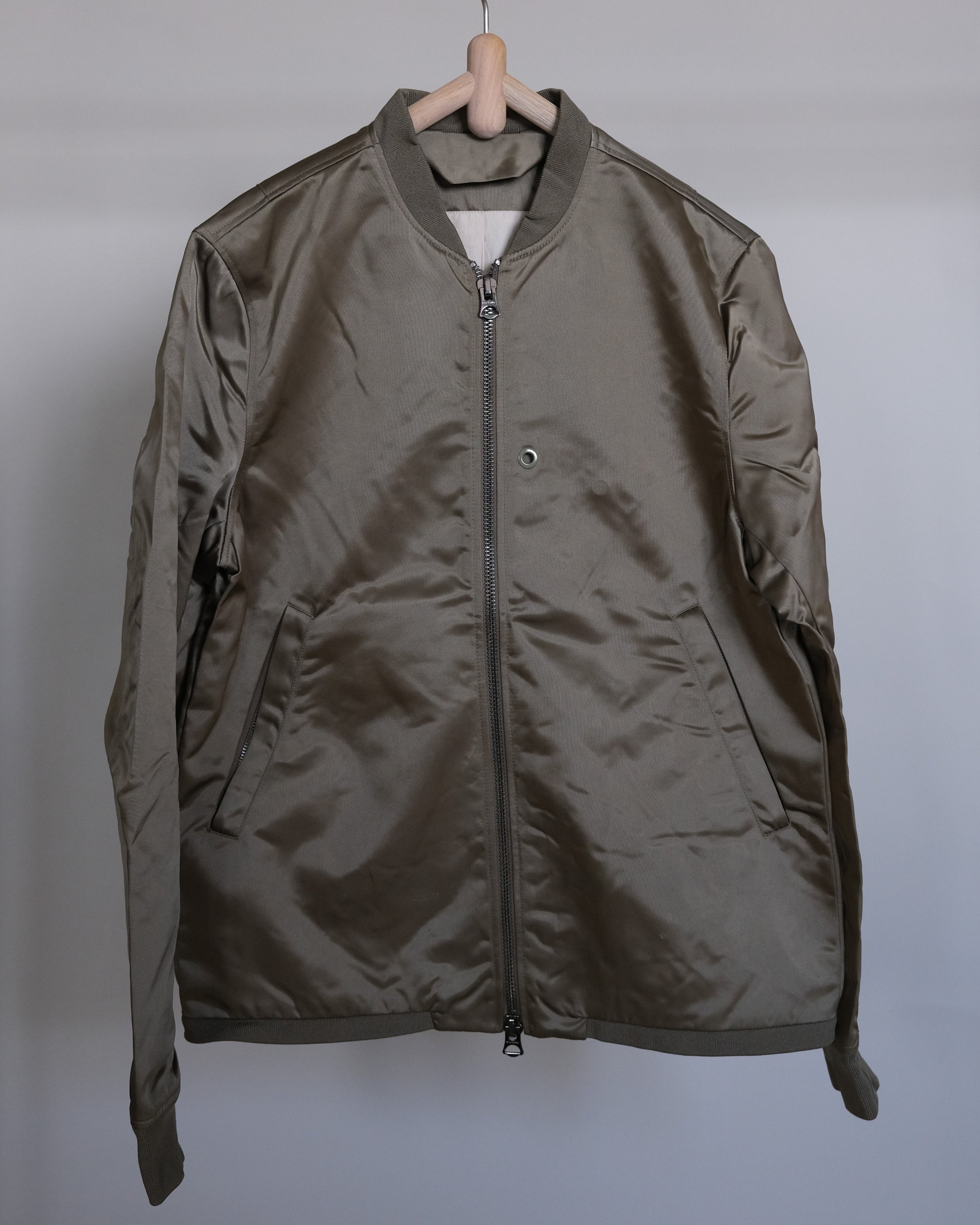 Metallic bomber jacket