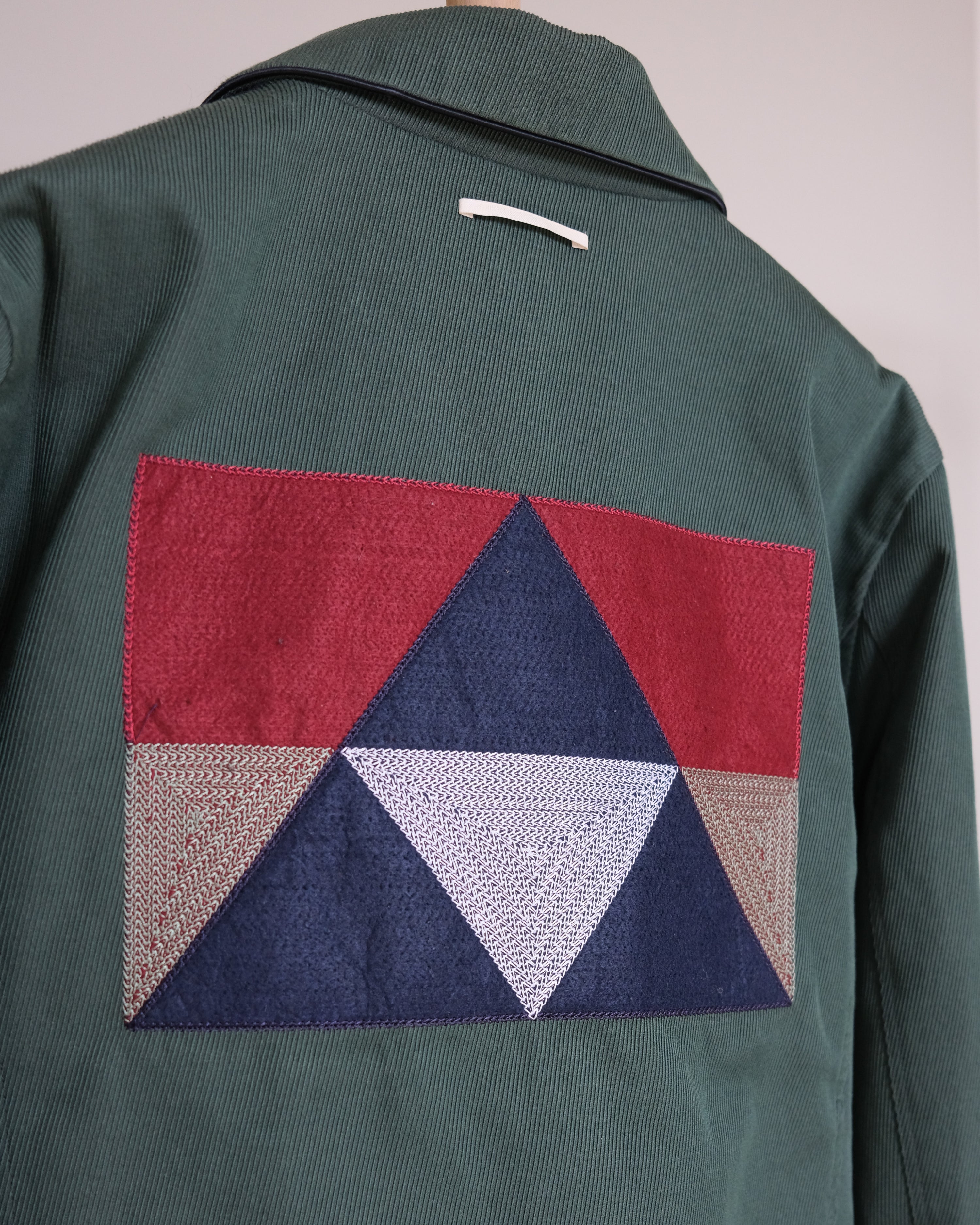 Corduroy patterned jacket