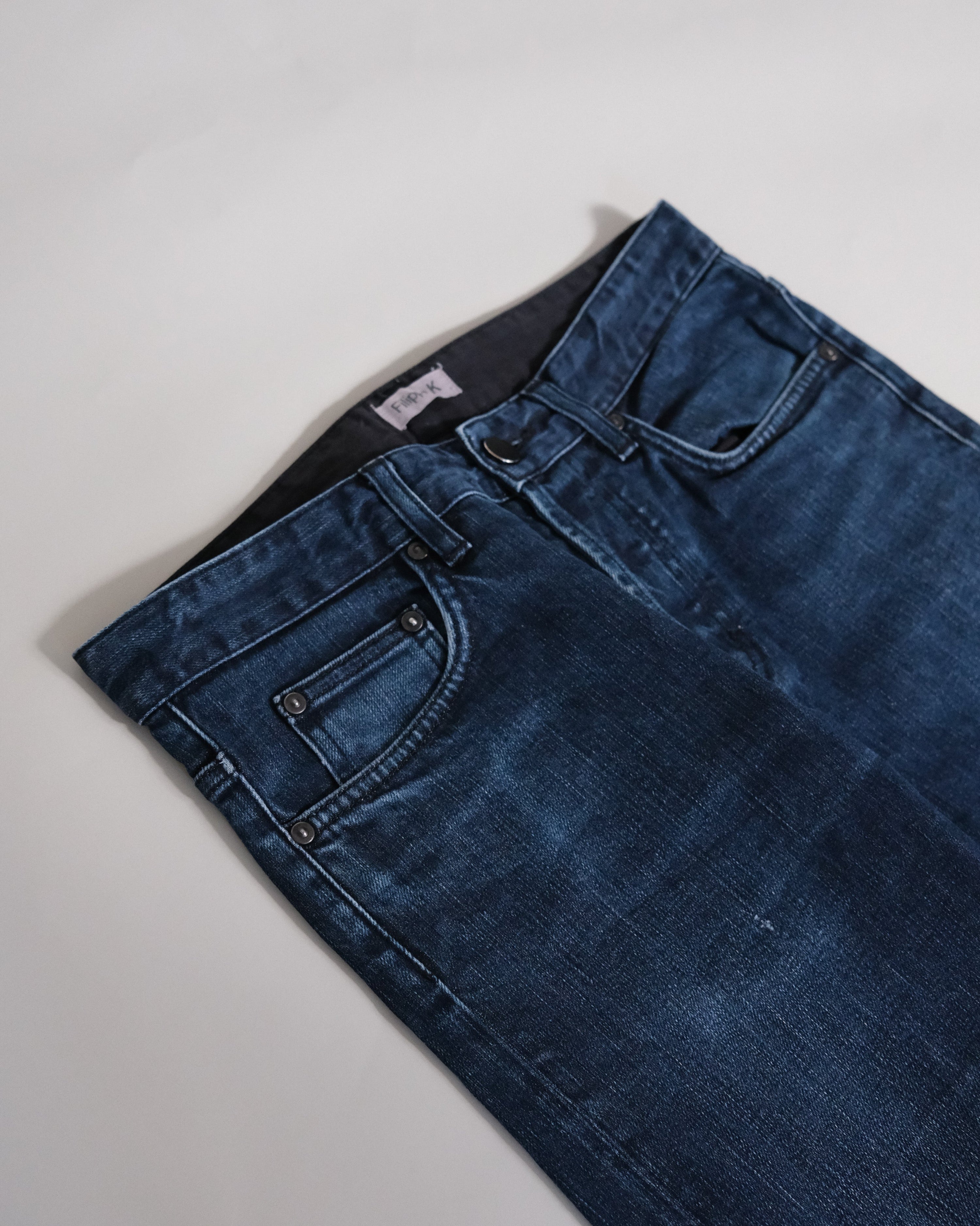 "Samuel Raw Blue" 5-pocket jeans
