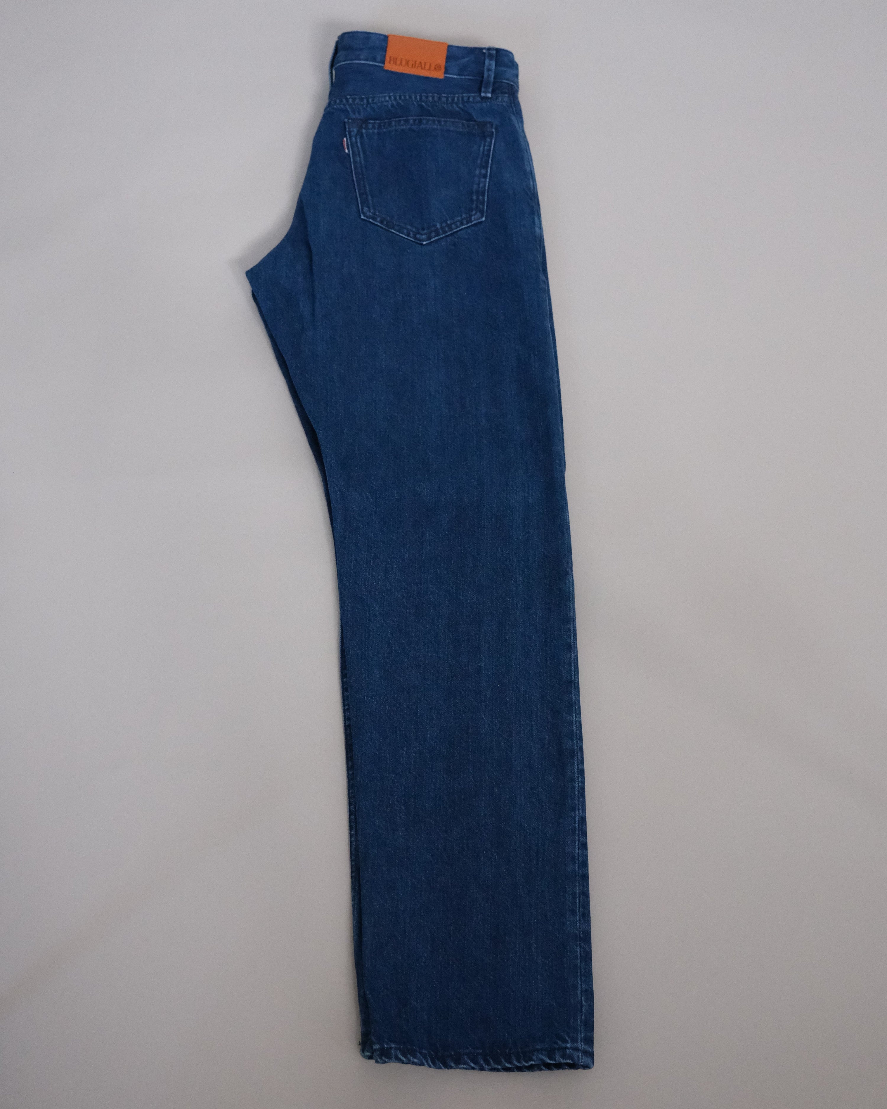 13oz mid-blue jeans