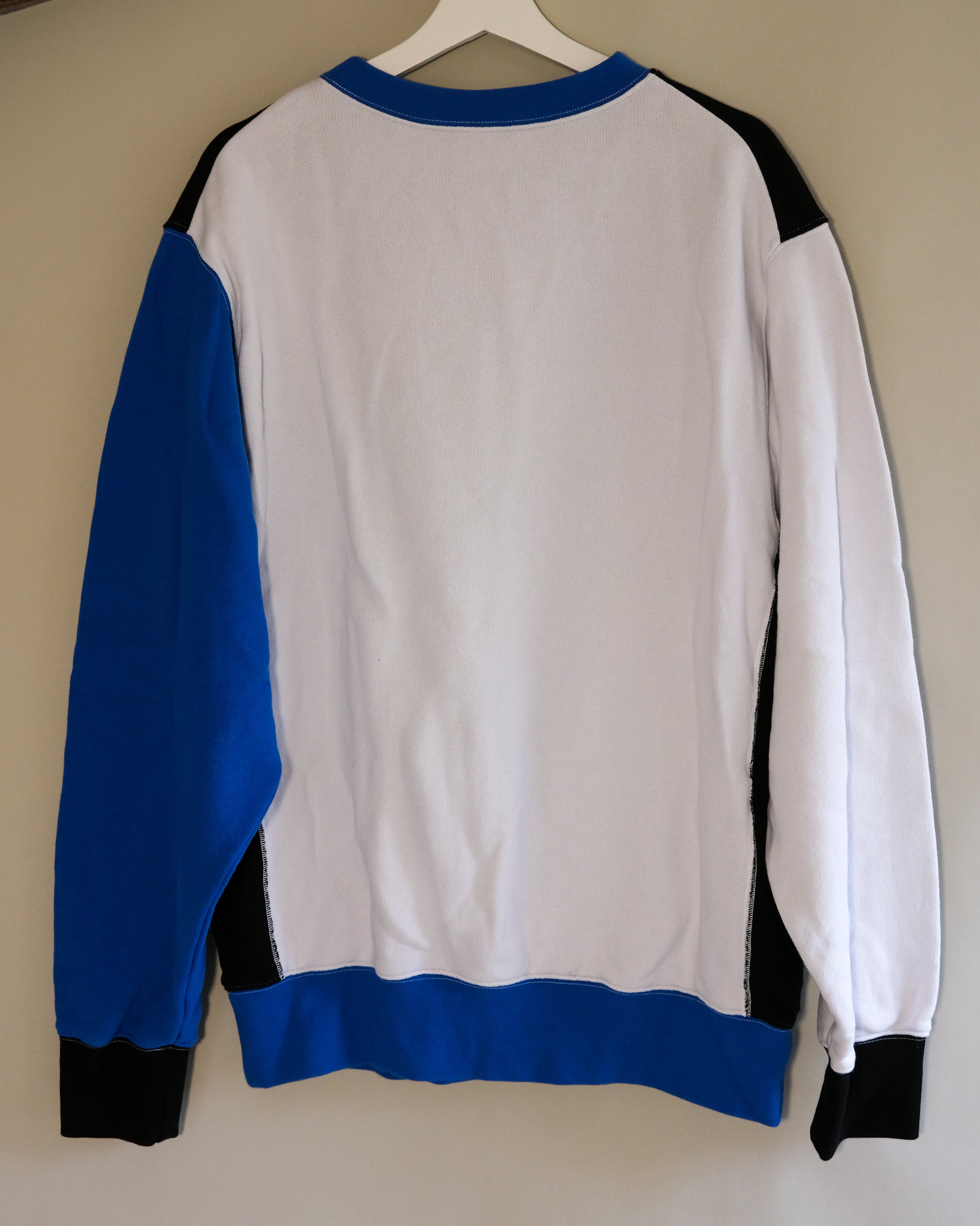 Colour-block crewneck